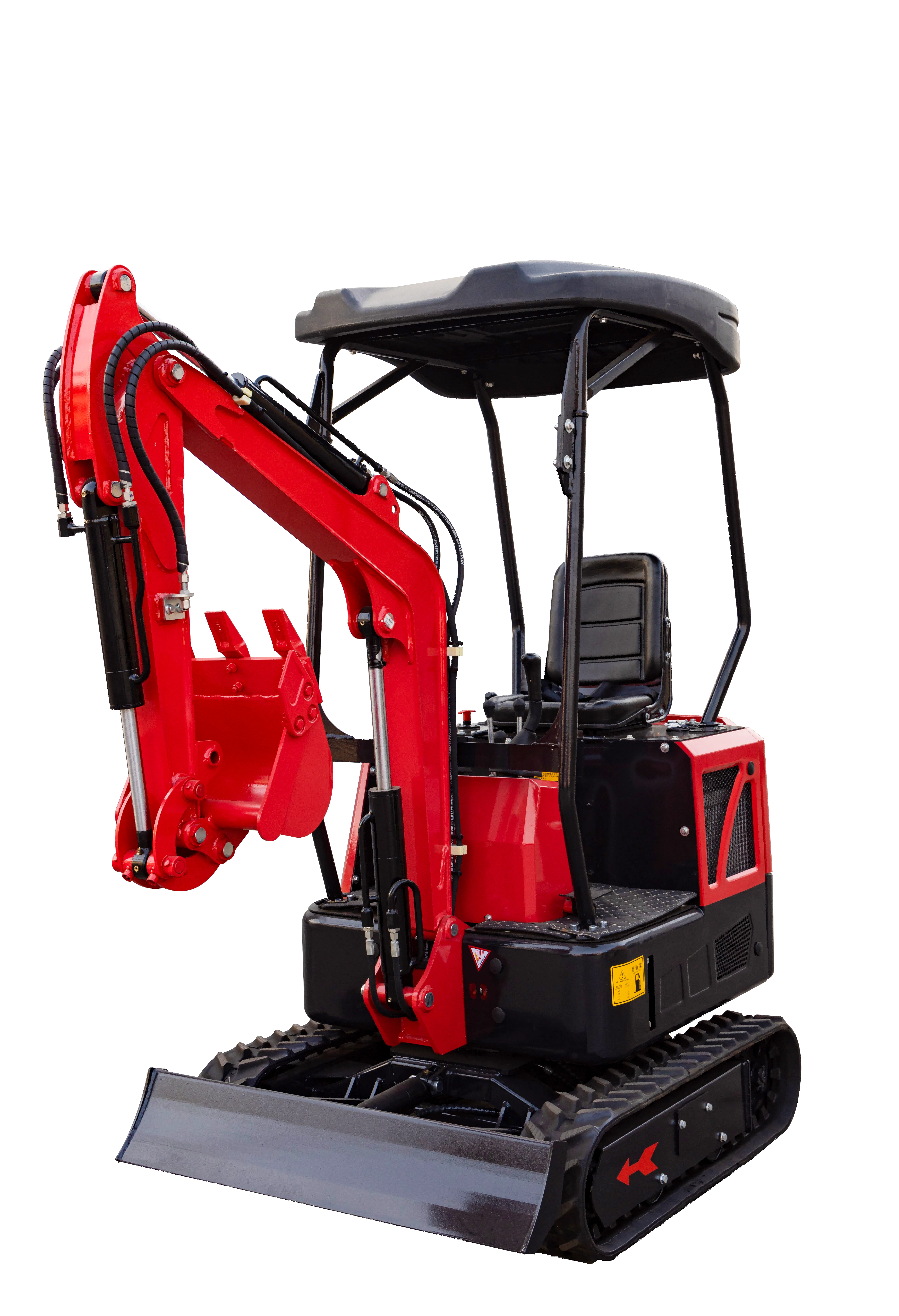 Miniexcavadora LZ17 de 1,5 toneladas