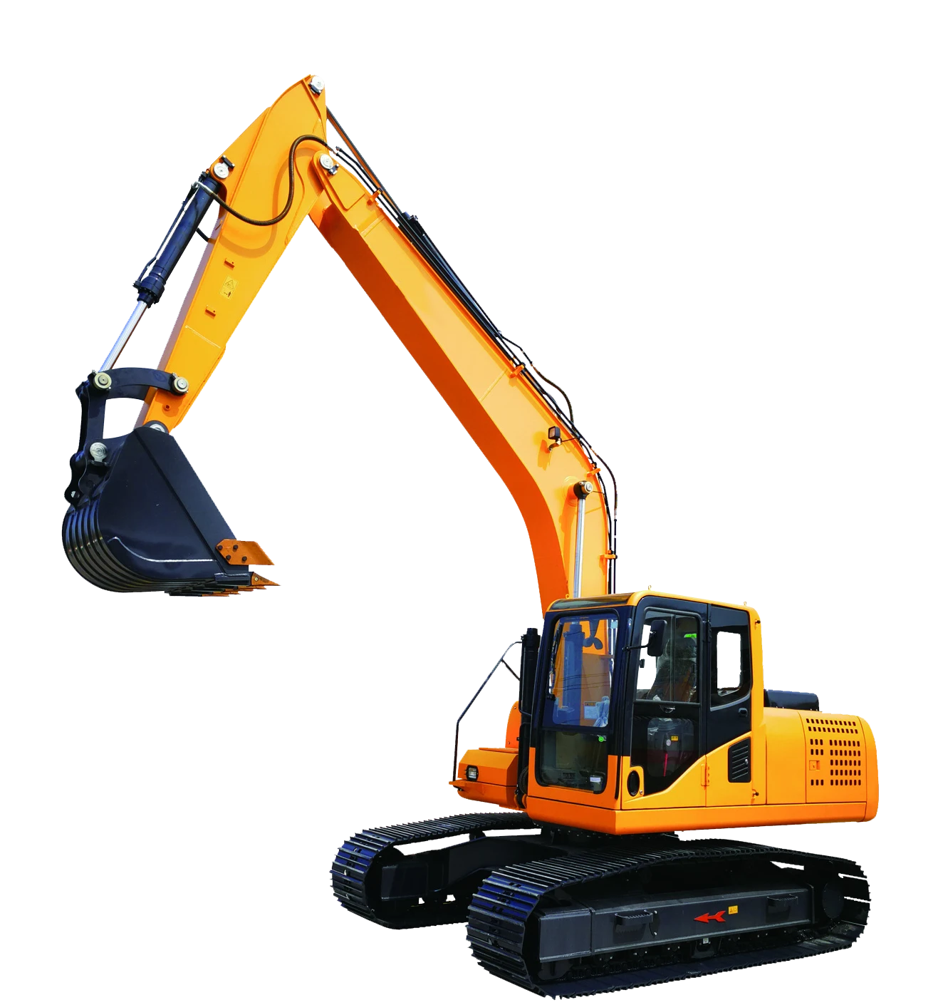 Excavadora sobre orugas LY1350