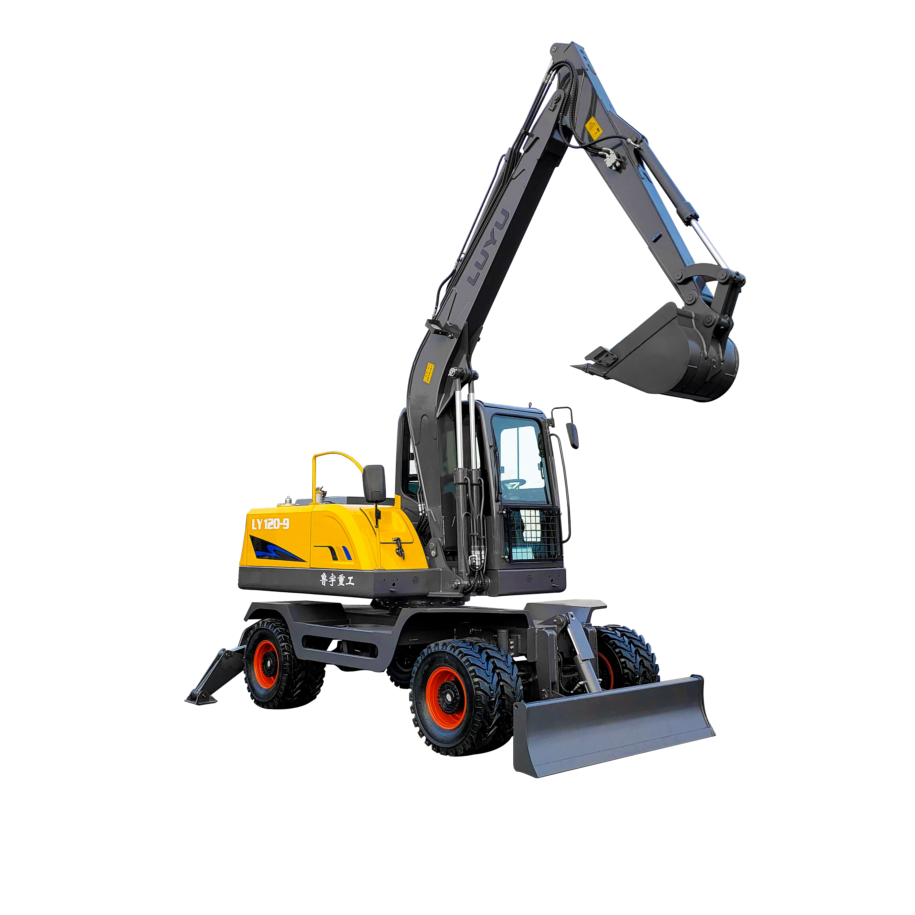 Excavadora de ruedas LY125Z