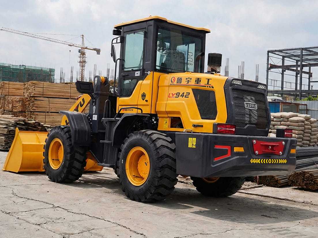 LUYU compact wheel loaders
