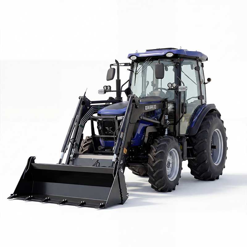 Tractor compacto con cargador frontal: Una opción práctica para pequeñas granjas y trabajos en propiedades