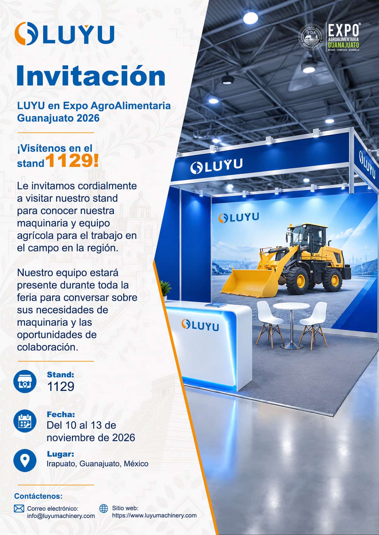 luyu expo agroalimentaria guanajuato 2026  es