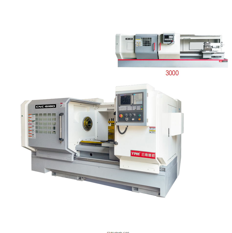 CNC-6180 B Series Flat Guide CNC Lathe