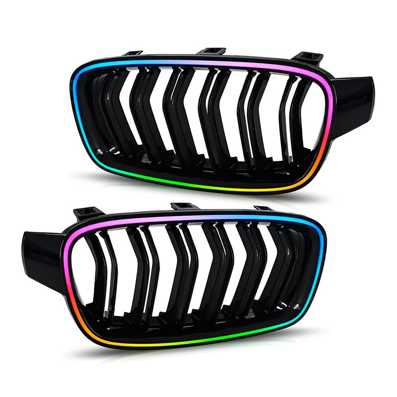 For BMW 3-Series grille lights 2013-2018