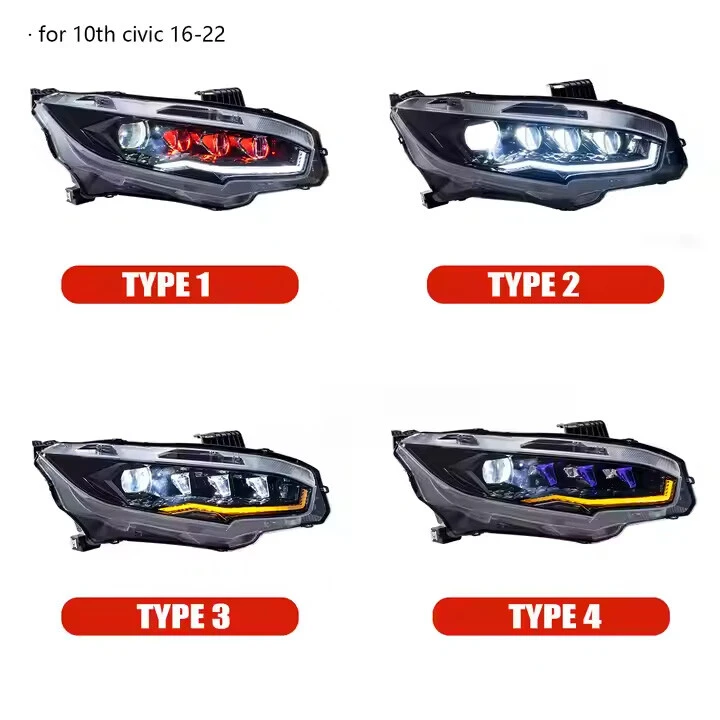 Honda  civic 16-22  rotaing