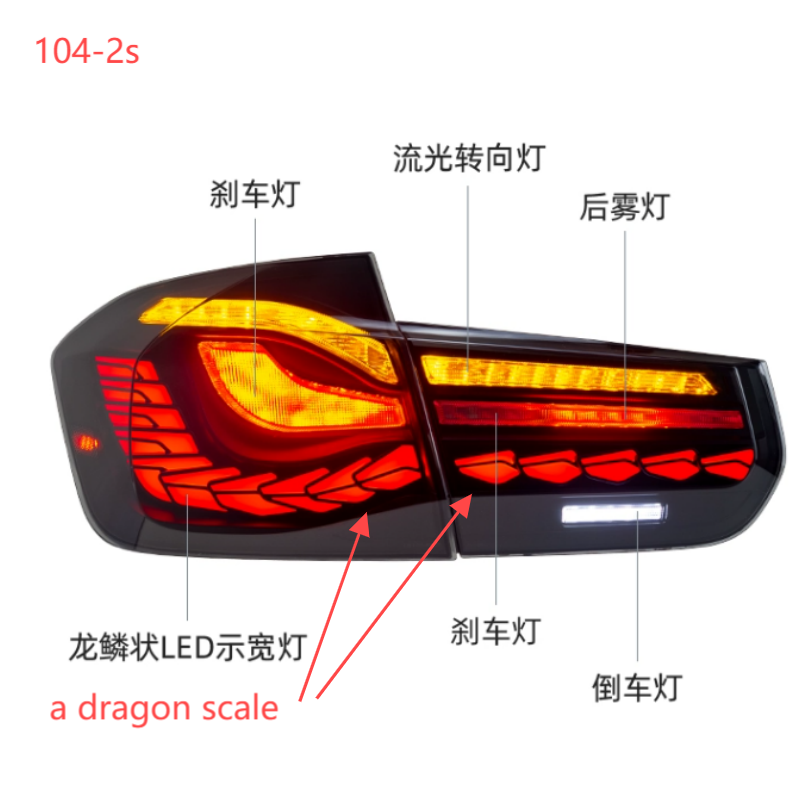 104 Second Generation F30 Single Dragon Scale