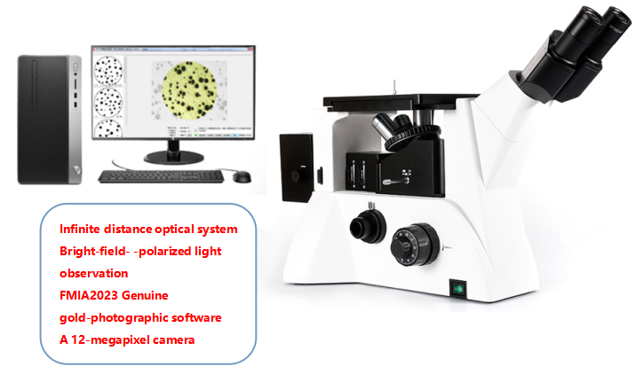 FCM5000W Microscópio de ouro tipo computador