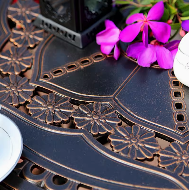 Garden tables and chairs