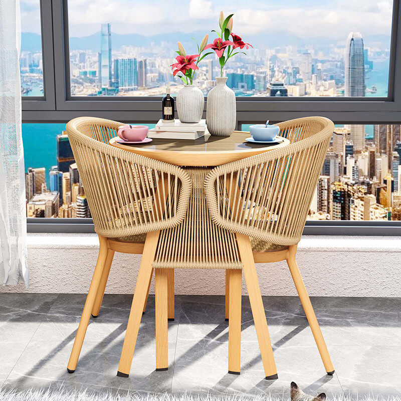 A hundred year old comfortable table and chair