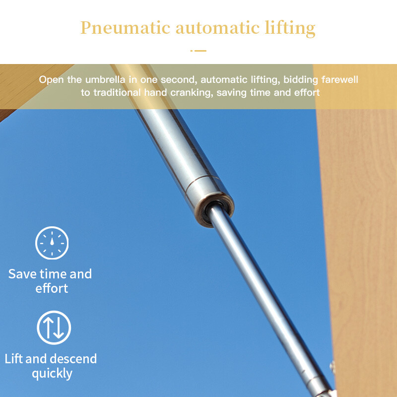 Wood grain Roman umbrella