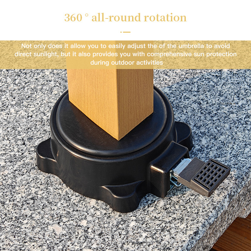 Wood grain Roman umbrella