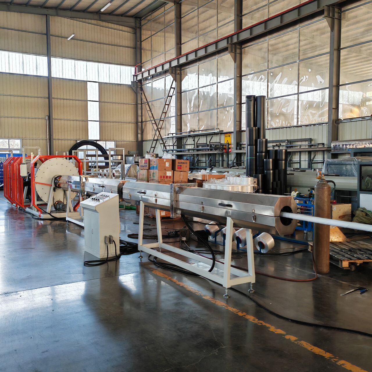 Double-Wall Corrugated Pipe Extrusion Equipment