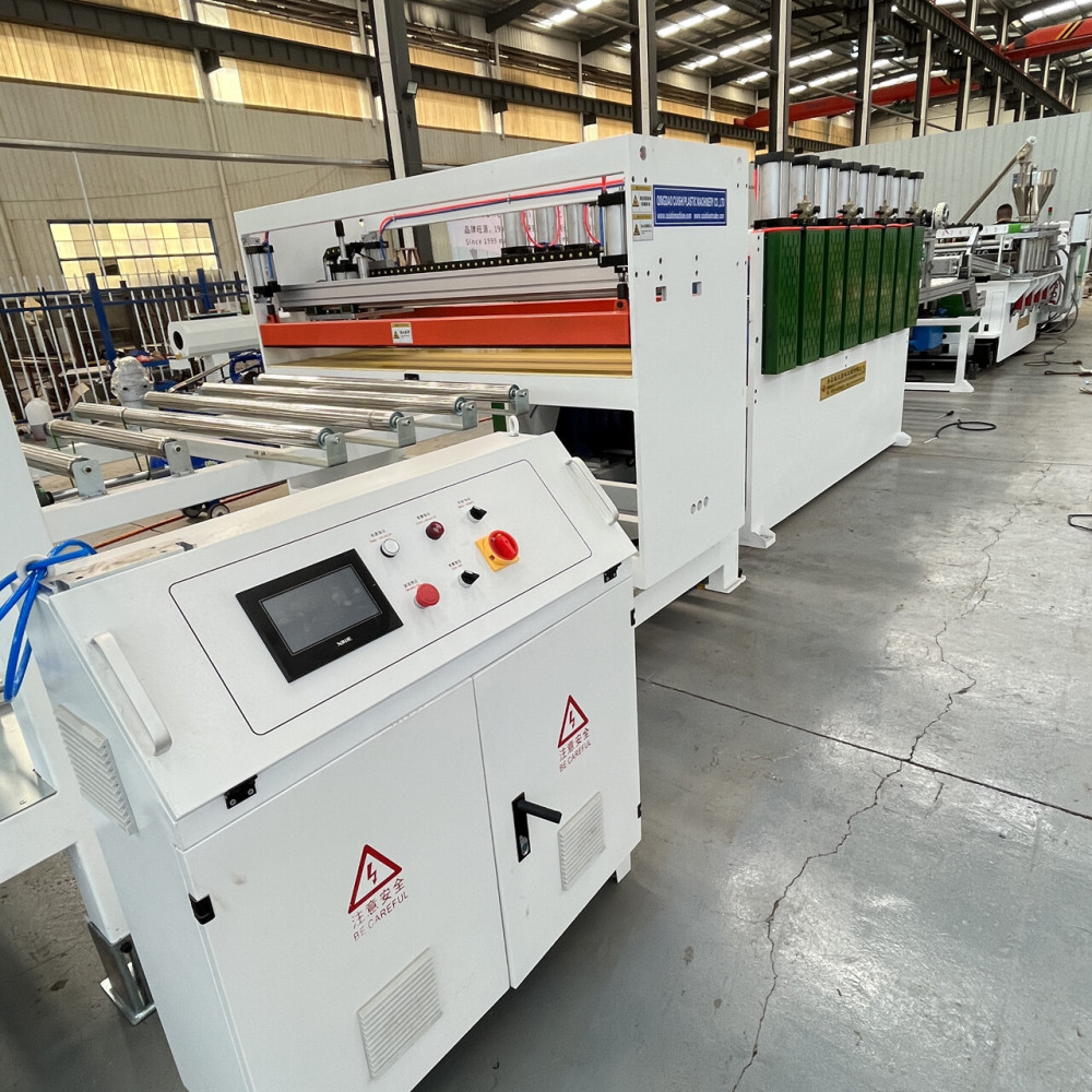 The production process of PVC foam board production line 