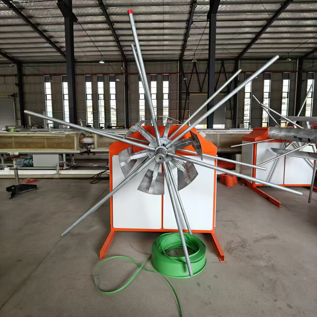 PE Carbon Spiral Pipe Production Line