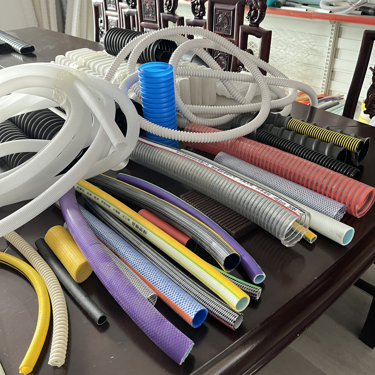 PVC Soft Garden Fiber Braided Reinforced Pipe Hose Extrusion Line