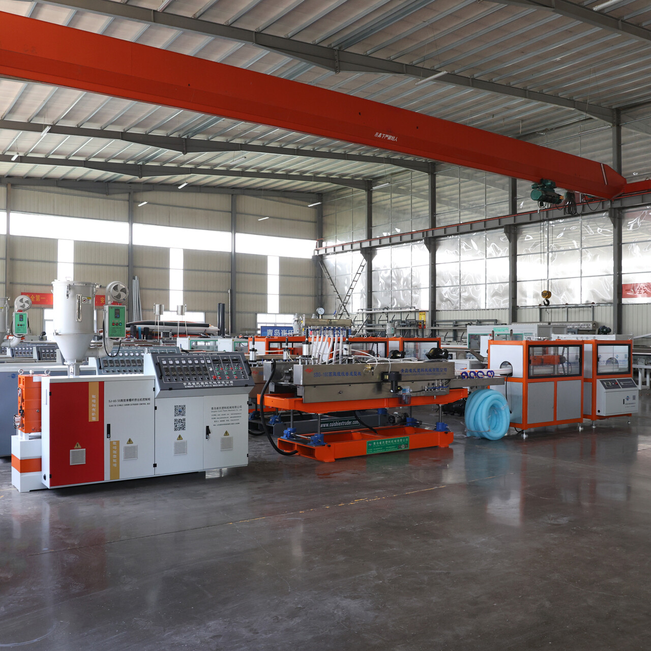 Prestressed Bamboo Pipe Extrusion Line
