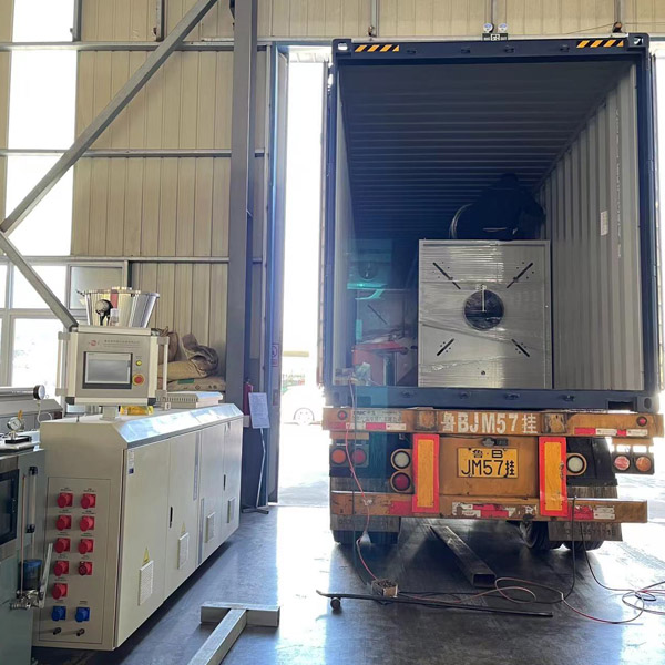 315PE Pipe Production Line Shipped To Russia