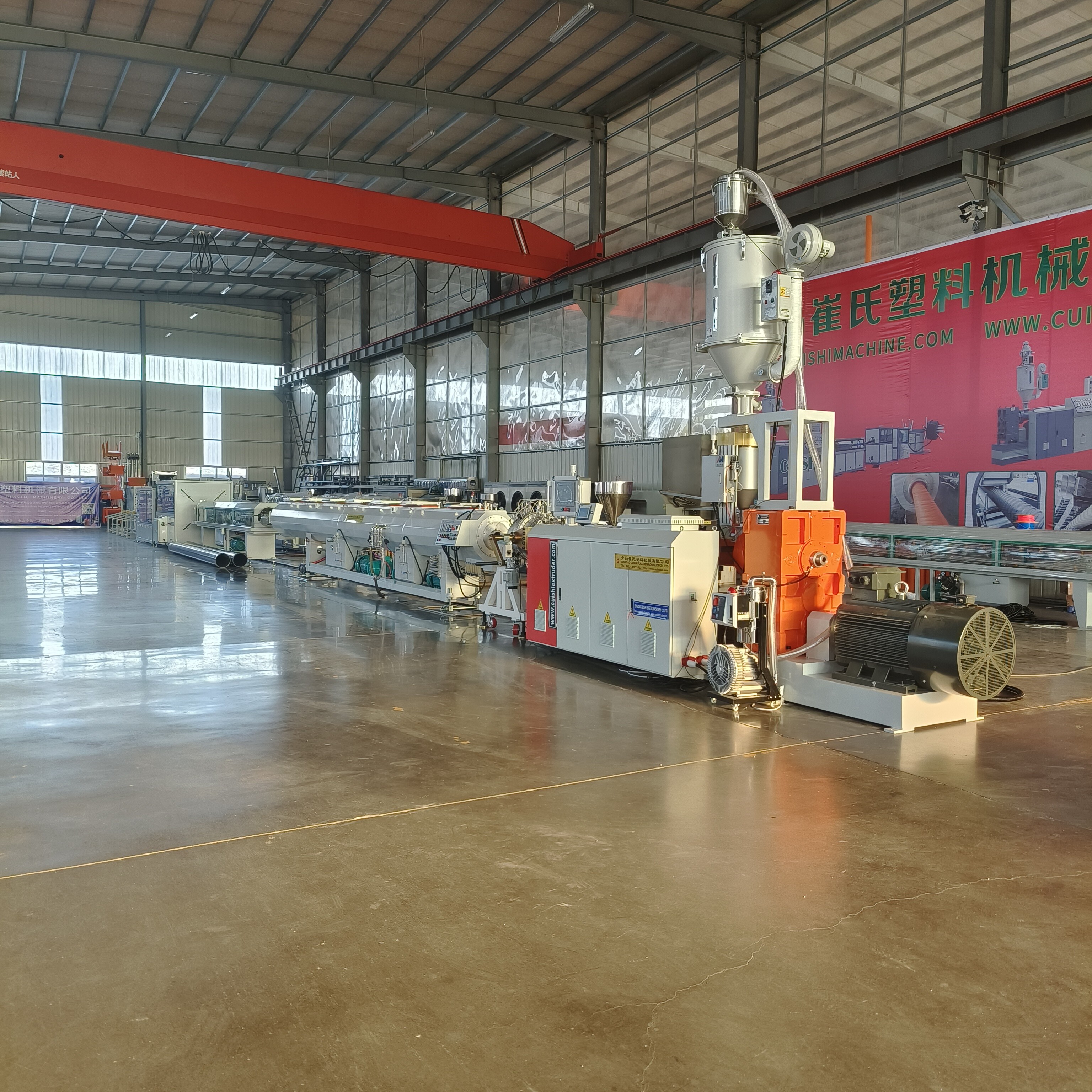 110-315mm PE Pipe Gas Water Machine Production Line 110-315mm PE Pipe Gas Water Machine Production Line