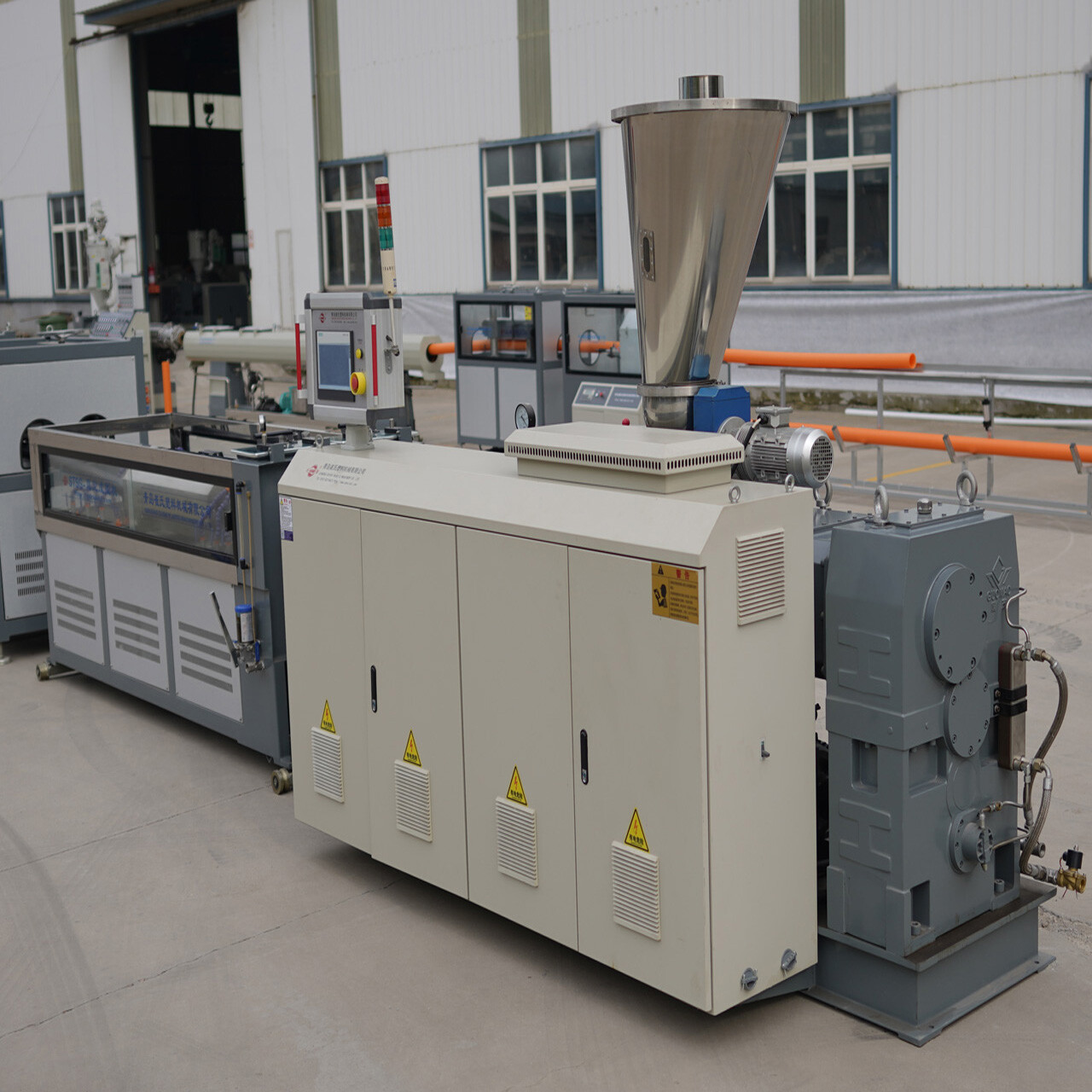One Out Two Prestressed Plastic Bellows Production Line