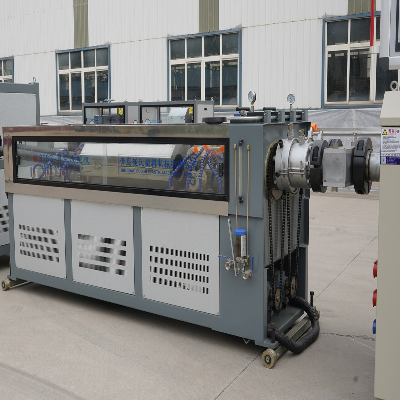 One Out Two Prestressed Plastic Bellows Production Line