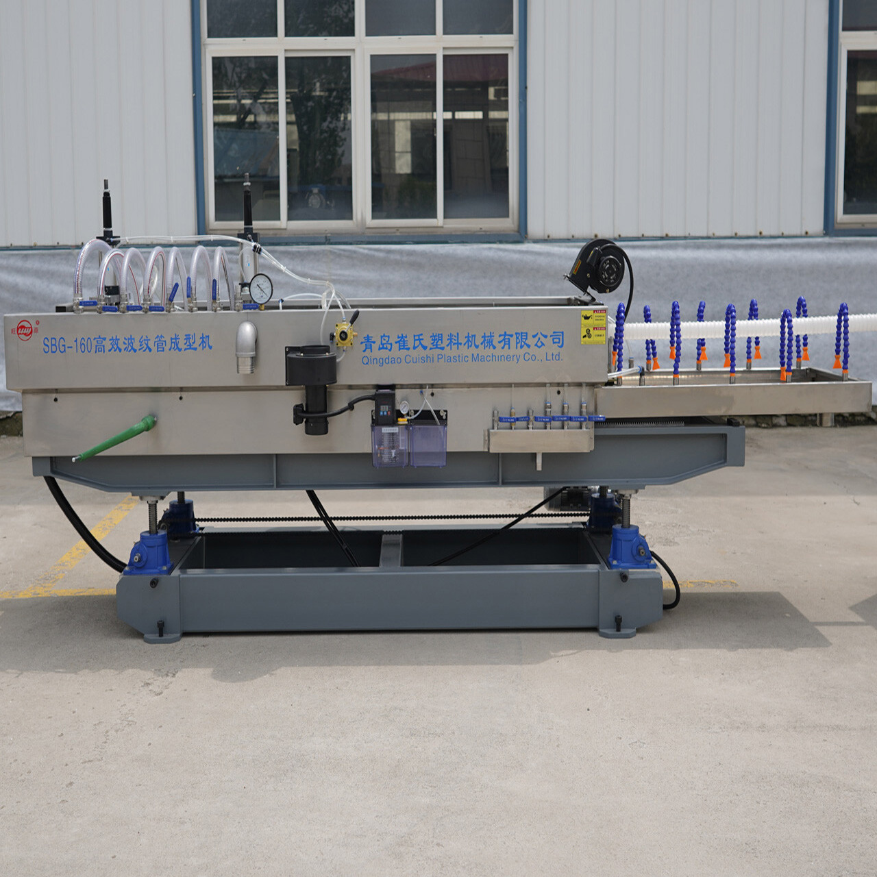 PVC Double Wall Corrugated Pipe Production Line