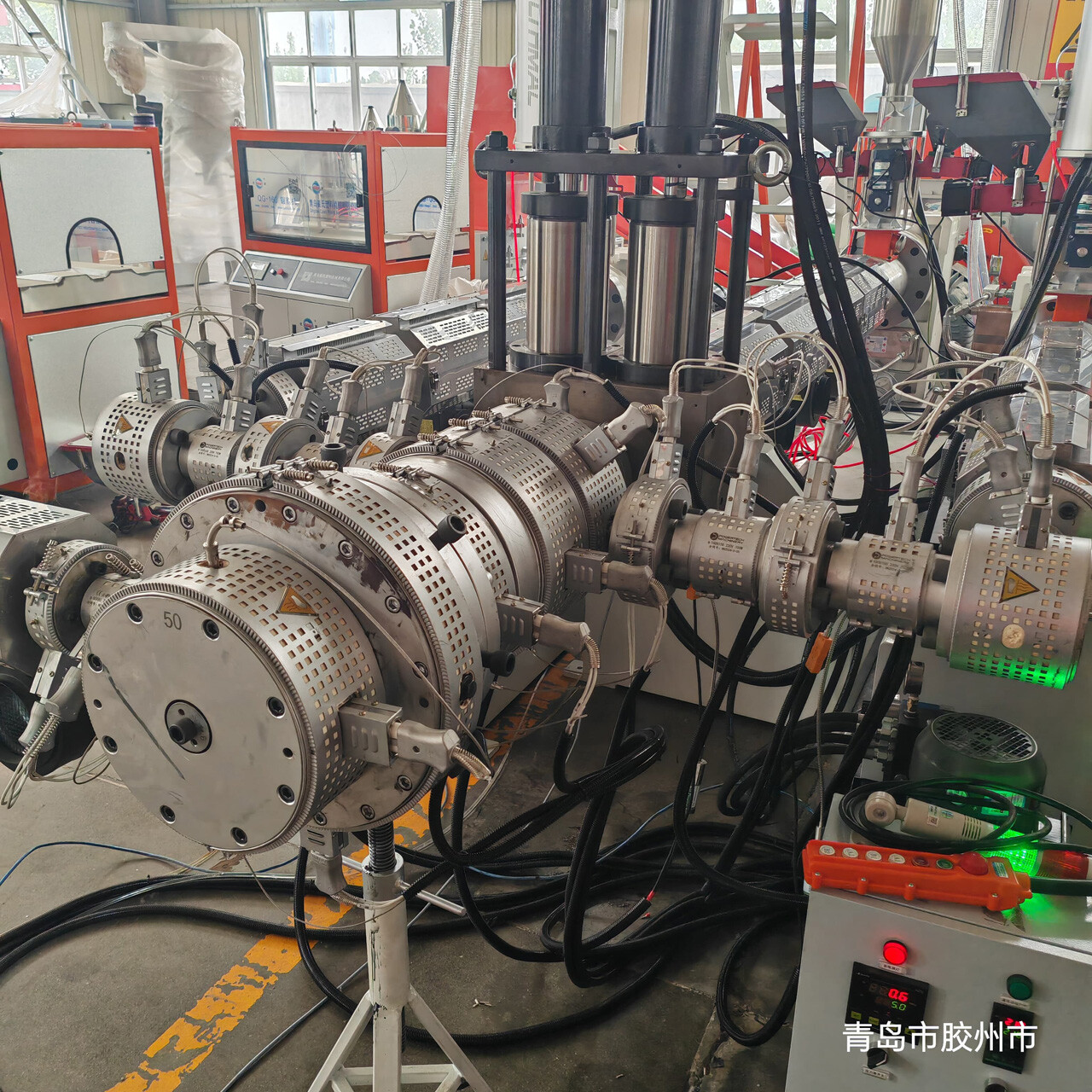 PPH Three-Layer Coextruded Pipe Production Line