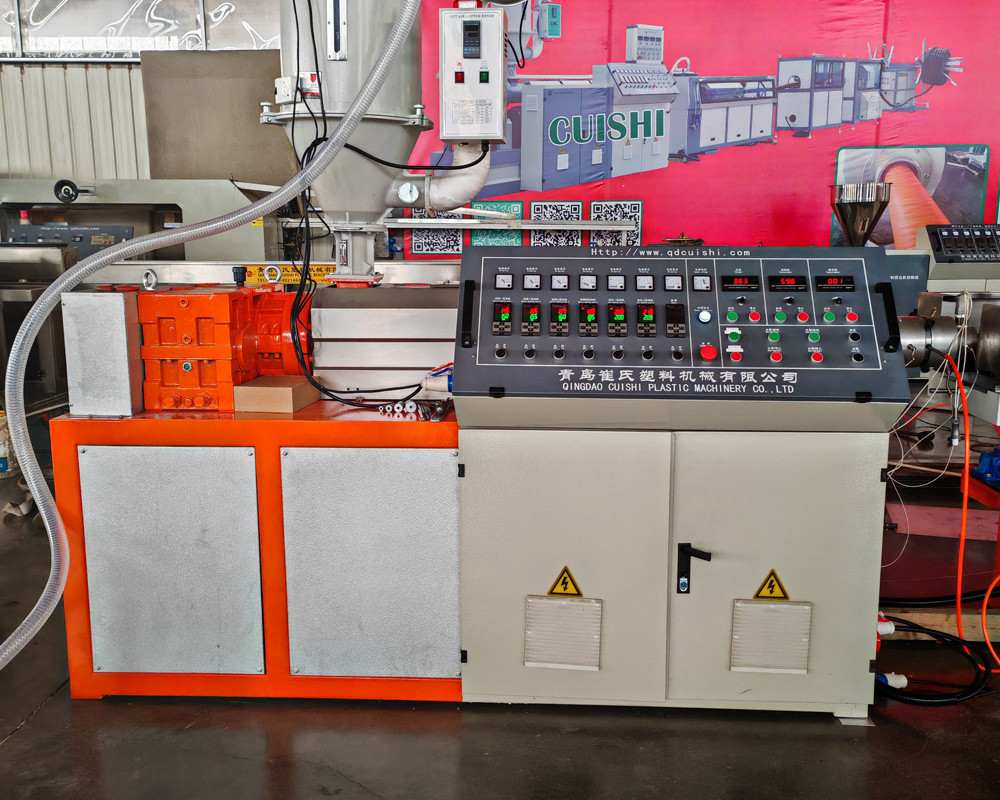 The function of Single Wall Corrugated Pipe Extrusion Machine