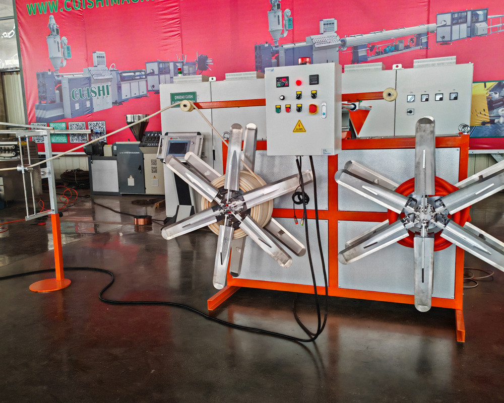 Parameters of High Quality 6-63mm PE/PVC Single Wall Corrugated Pipe/Tube Extrusion Line