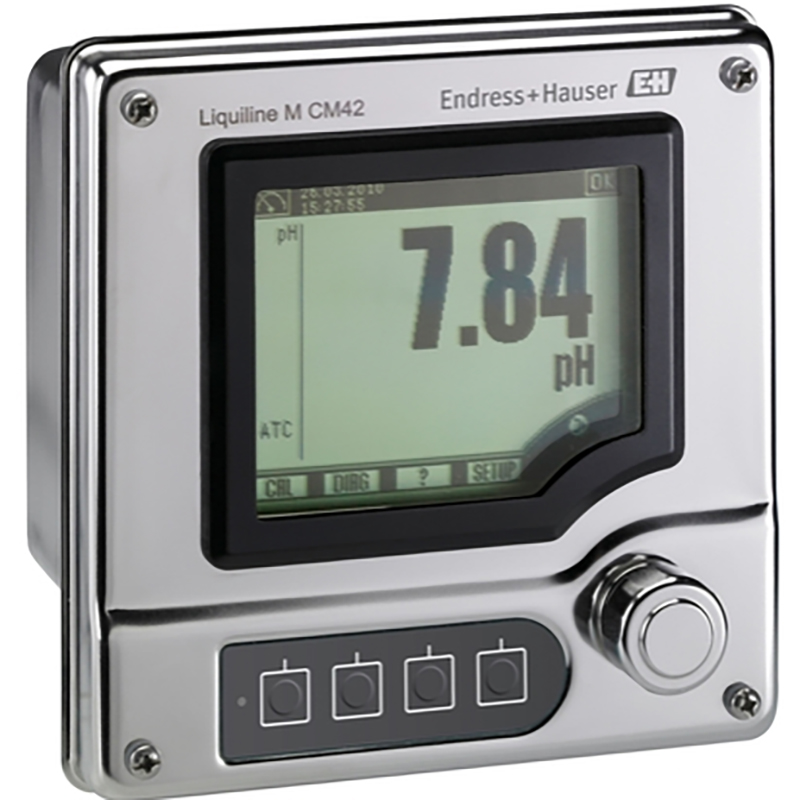 ndress+Hauser Liquiline M CM42 Single-Channel Liquid Analysis Transmitter CM42 pH/ORP/Conductivity/Dissolved Oxygen TransmitterEndress+Hauser