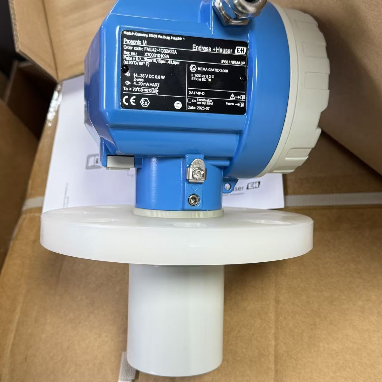 E+H FMU42 High-Precision Radar Level Meter for Liquids/Solids Industrial FMU42 Radar Level Sensor