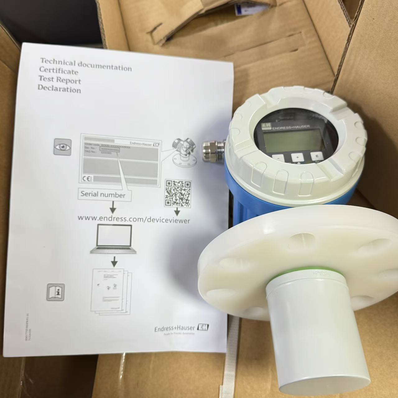 E+H FMU42 High-Precision Radar Level Meter for Liquids/Solids Industrial FMU42 Radar Level Sensor