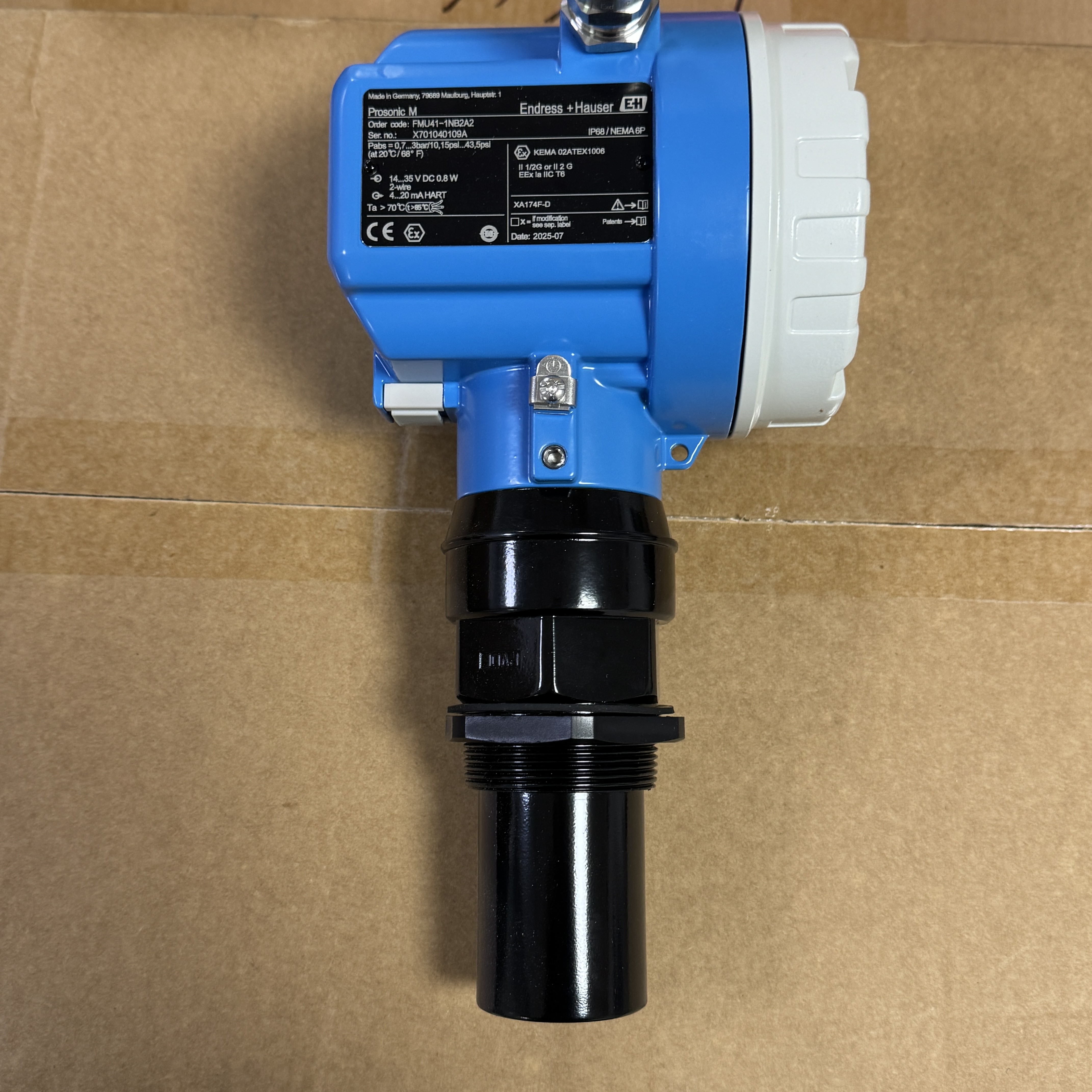 Endress+Hauser Prosonic FMU41 Ultrasonic Level Transmitter Prosonic FMU41 Ultrasonic Level Gauge for Liquids & Solids
