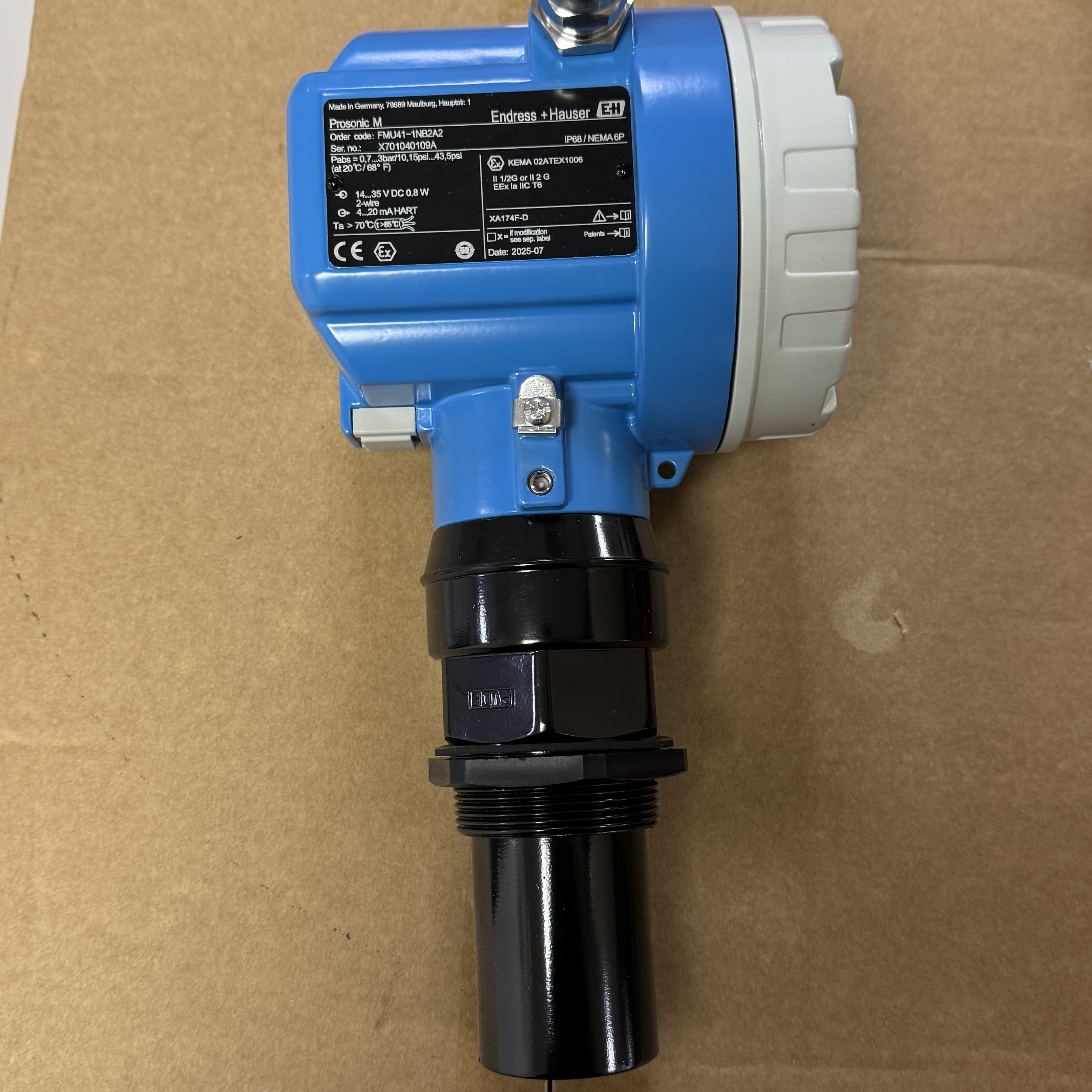 Endress+Hauser Prosonic FMU41 Ultrasonic Level Transmitter Prosonic FMU41 Ultrasonic Level Gauge for Liquids & Solids