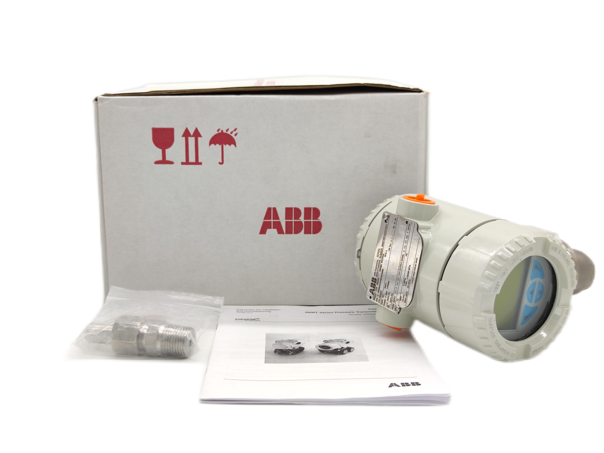 Intelligent ABB 2600T 266GSH Gauge Pressure Transmitter 4-20ma with Hart Communication