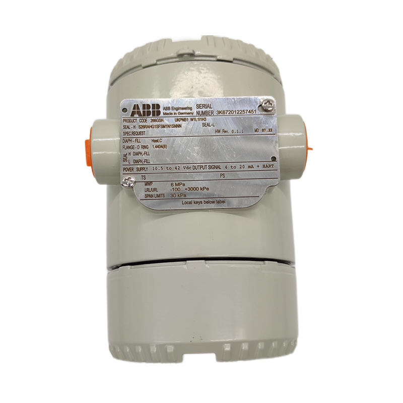 Intelligent ABB 2600T 266GSH Gauge Pressure Transmitter 4-20ma with Hart Communication