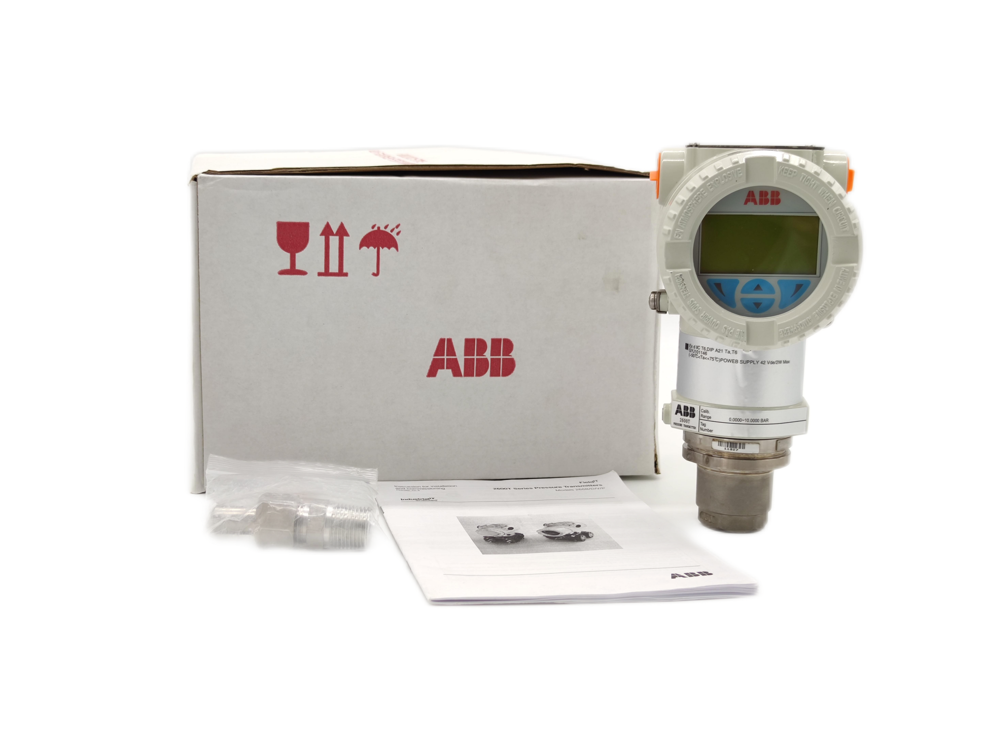 Intelligent ABB 2600T 266GSH Gauge Pressure Transmitter 4-20ma with Hart Communication