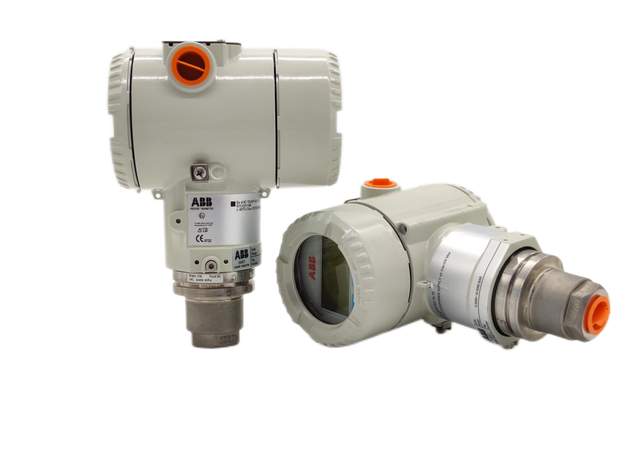 Intelligent ABB 2600T 266GSH Gauge Pressure Transmitter 4-20ma with Hart Communication