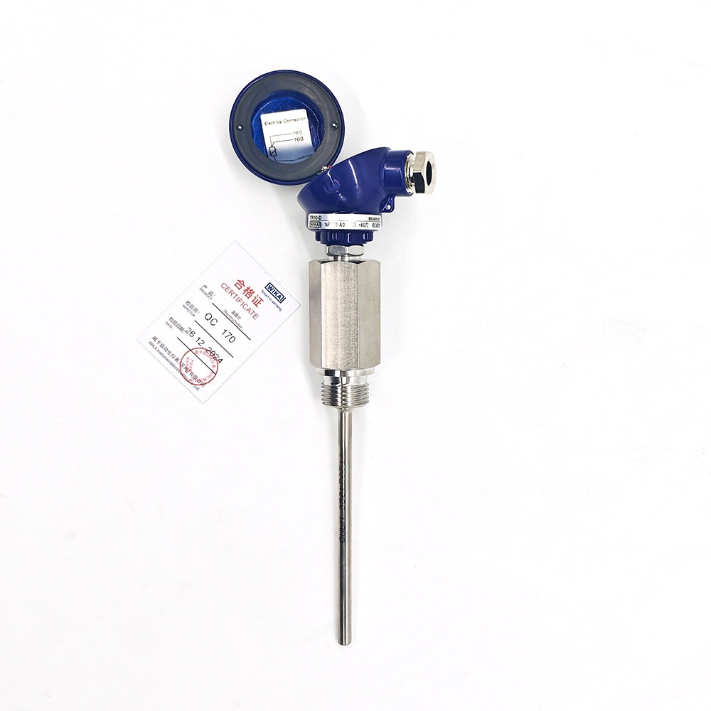 Germany WIKA TR10-D Threaded Thermistor Sensor And Thermistor Thermometer 