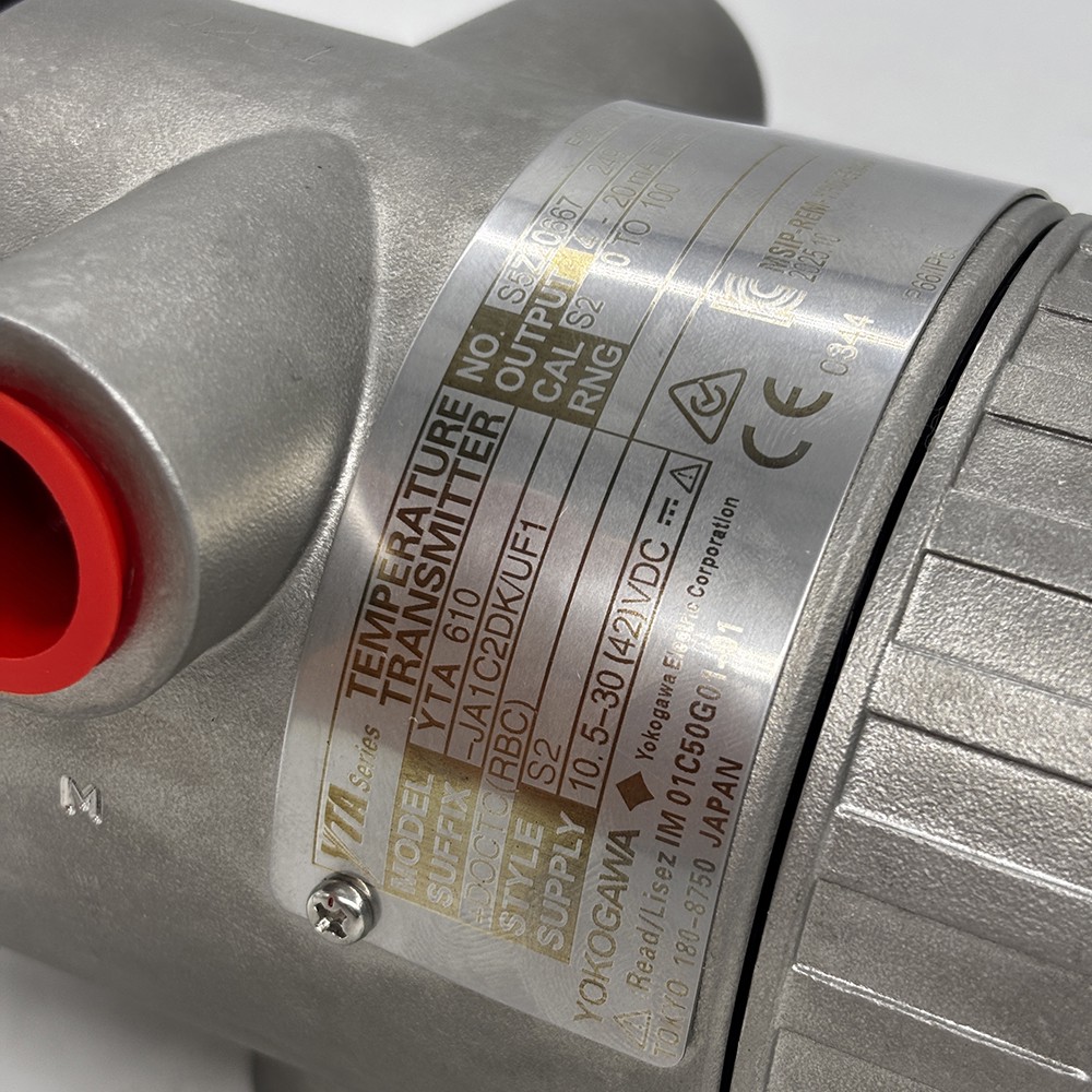 Yokogawa YTA610 Dual Input Temperature Transmitter with HART / FOUNDATION Fieldbus