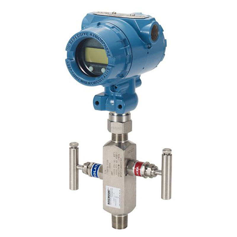 Rosemount 3051TG 3051TA Pressure Transmitter with 2-way Manifold Valves