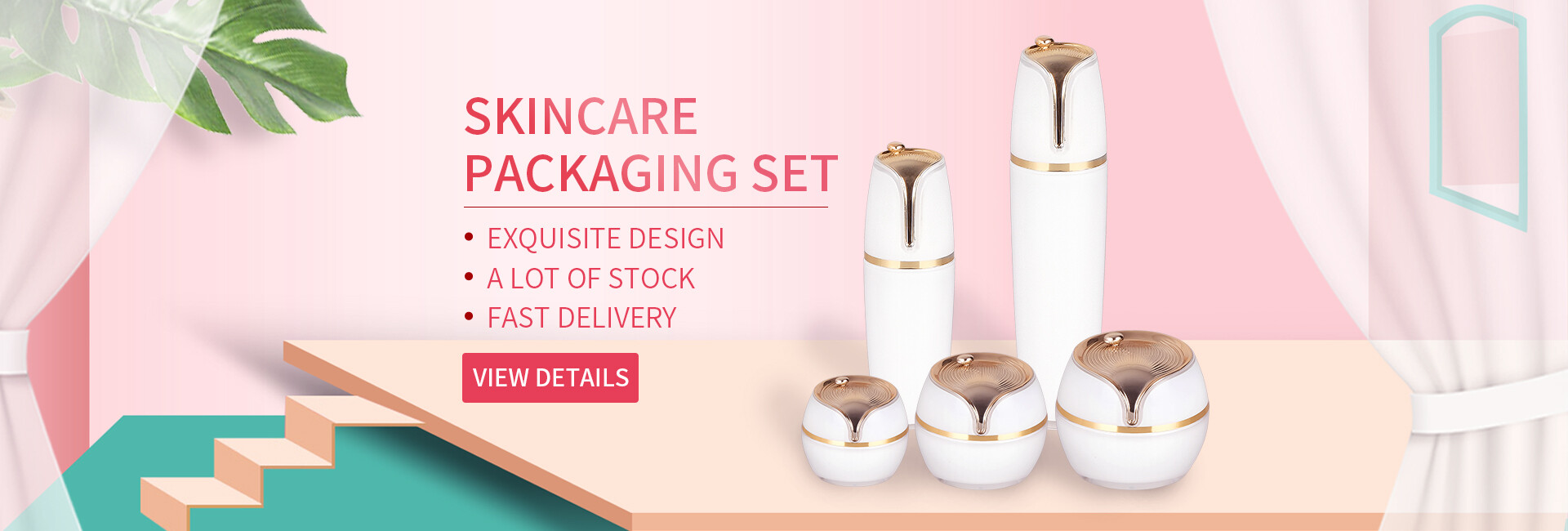 skincare packaging set