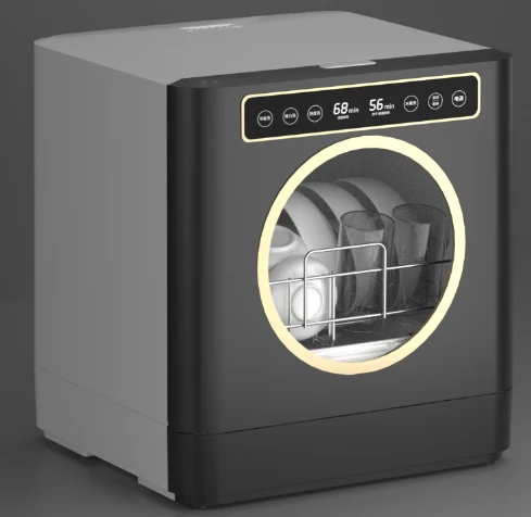 Portable Compact Faucet Self-Suction and Direct Connection Dishwasher