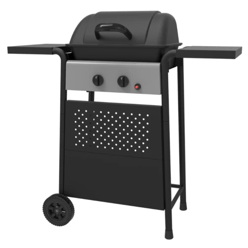 Freestanding Gas BBQ Grill with Side Burner