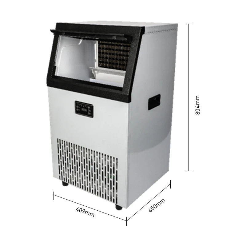Large Ice Storage Bin Cafeteria Use Ice Makers