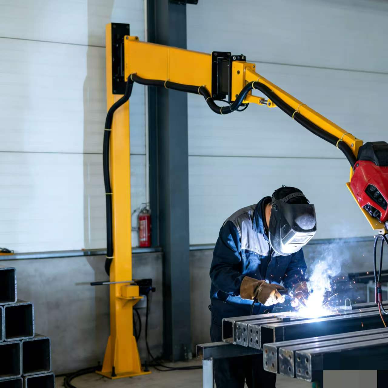 SPH-505Manual hydraulic welding space arm SPH-505Manual hydraulic welding space arm 