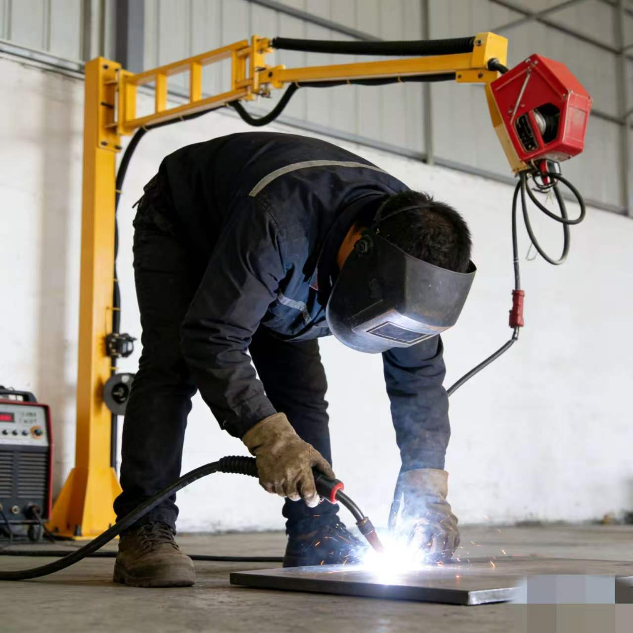 SPT-505  wire feeder boom