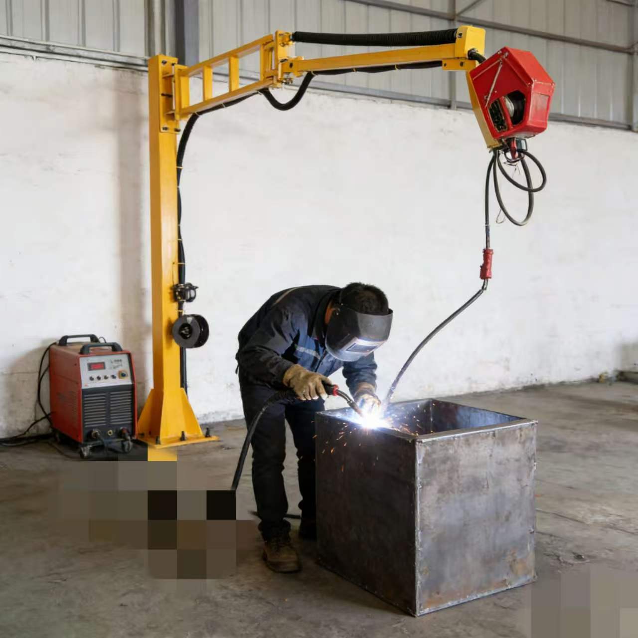 SPT-505  wire feeder boom