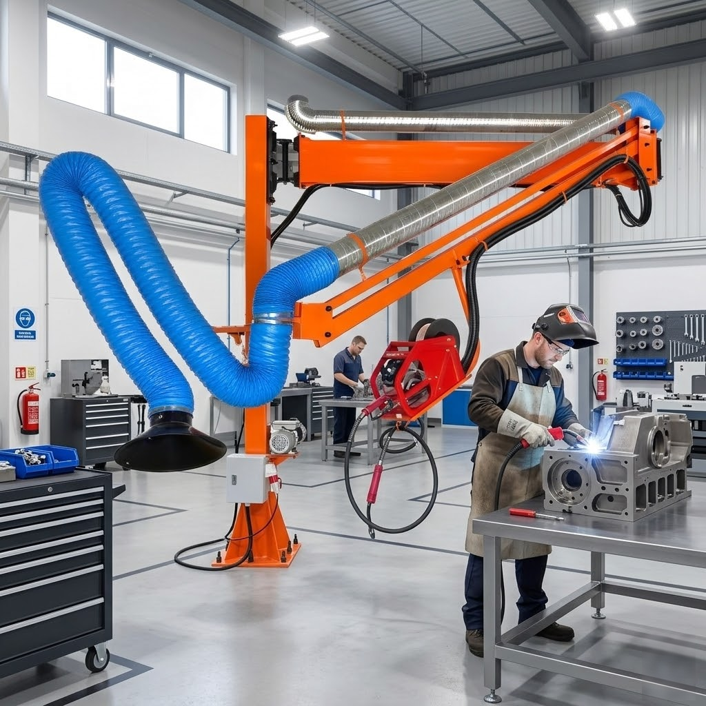 SPE-825 wire feeder boom