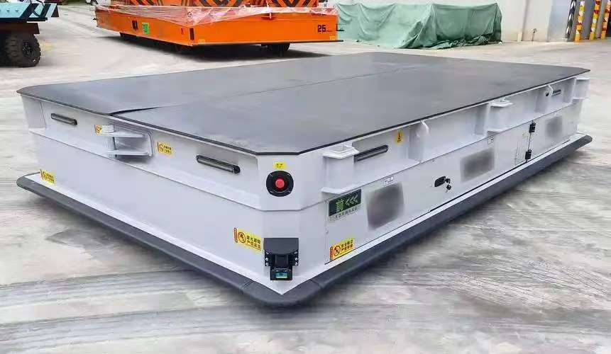 El carro de transferencia eléctrico Xutai tiene una gran capacidad de carga, un manejo sencillo que ahorra mano de obra, y es adecuado para la transferencia de materiales en almacenes y talleres