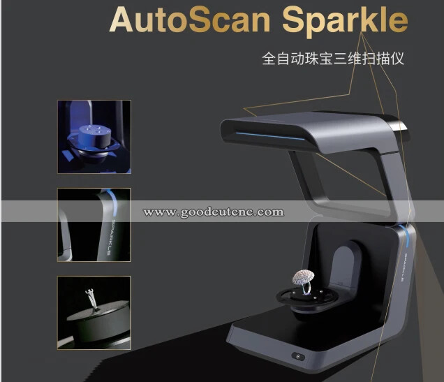 AutoScan Sparkle Escáner 3D automático de sobremesa para escanear joyas